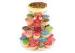 Grocery Acrylic Display Stands , Sturdy Cupcake / Dessert Tower