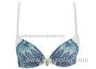 Contrast Lace Padded push up Bra Beautiful Fashion