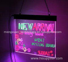 Mengxuan LED writable & erasable flashing LED menu board