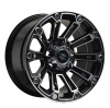 Alloy wheels for SUV car with big center cap