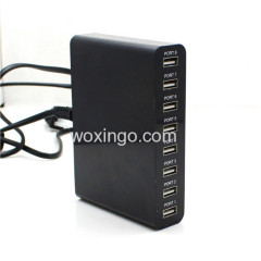 Smart 8-port USB desktop charger