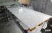 White Non - Porous Acrylic Solid Surface Stone Pane for Bathroom Vanity Tops and Table