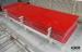 Red Polished 12mm Composite Acrylic Solid Surface Stone Slab For Wall Panel