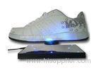 Steel Mirror Base Magnetic Floating Shoe DIsplay With Led Rotating Permanently