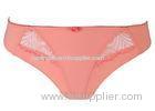 Orange Cotton crotch Sexy Women Thongs Eco Friendlylow waist panty