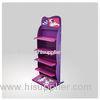 Free Standing Shop Display Stands Cardboard Fixtures Colorful Printed