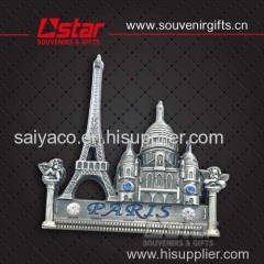 Custom design and whole price sales metal souvenirs fridge magnet/Refrigerator magnet