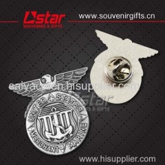 China supplier custom design souvenirs badge metal pin