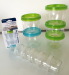 12OZ 8OZ 6OZ 1.5OZ Mini twist lock storage box