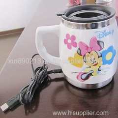 Ceramic Stainless Steel Mug JCS-014