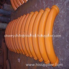 DN125mm*R1000mm*90De concrete pump pipe elbow