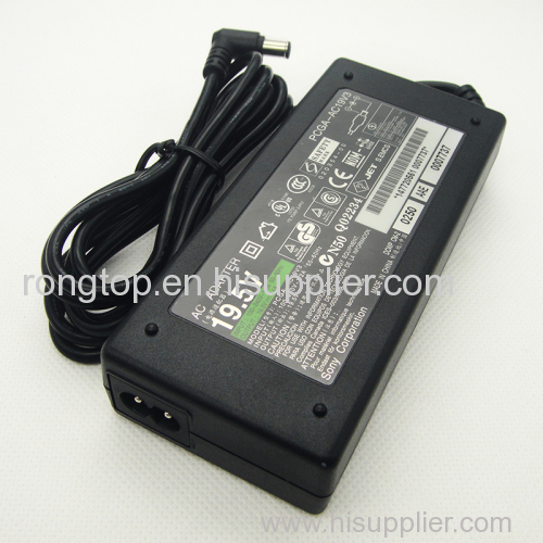 Genuine NEW 80W AC Adapter 19.5V 4.1A For SONY VAIO PCGA-AC19V3 VGP-AC19V27 6.0x4.4mm
