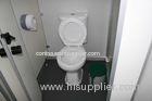 mobile container toilet demountable container