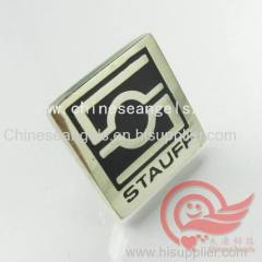 custom metal hard enamel badge,enamel emblems for Lion Club metal artificial enamel signal manufacturer