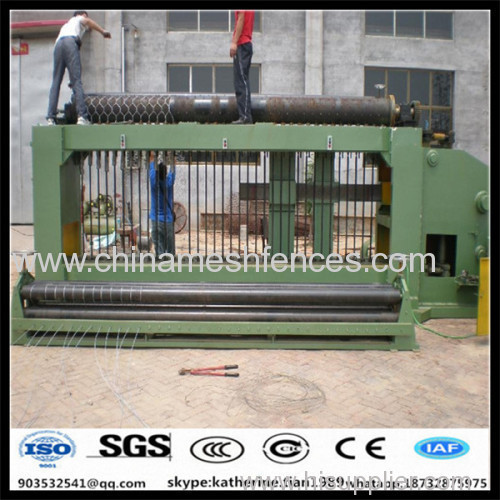 PLC frequency control gabion making machine