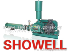 showell three lobes' roots blower for waste water treatment