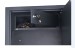 Gun cabinet with ammo box & key lock 5 gun capacity(G-1350K-5)