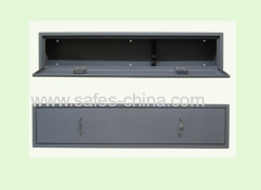 Hidden gun safe under bed/ Under bed gun safe with electronic locks