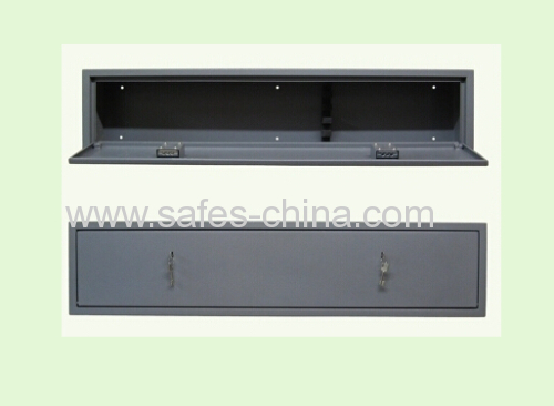 Hidden gun safe under bed/ Under bed gun safe with electronic locks