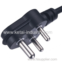 6A India Power Cord