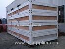 Self Packed Type Container Modular House With Color Bond Sandwich Panel OEM