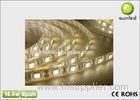 Warm White 14.4W / m Flexible Led Strip Lights 5050SMD 60SMD