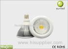 Warm White / White 15W Aluminium LED Spot Lamps for Mall / Retail Shop Lighting