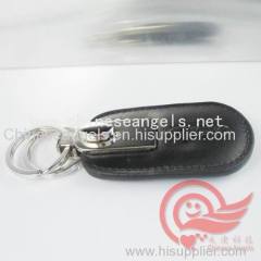 custom leather key chains leather key rings factory pvc and genuine leather keychains key fabs manufacturer