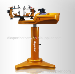 computer vertical tennis and badmitnon dual use stringing machine