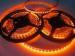 IP20 Non Waterproof 96 LED / M Orange Flexible Led Strip Lights Made Of FPC