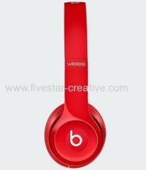 Red Beats by Dr.Dre Beats Solo2 Wireless Bluetooth On-Ear Headphones for iPhone iPod iPad