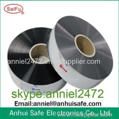 zinc/al alloy metallized polypropylene film with heavy edge high quality A grade