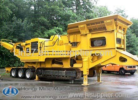 Giant Marble Mobile Jaw crushing Plant
