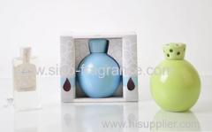 200ML ceramic bottle aroma reed diffuser with rattan stick