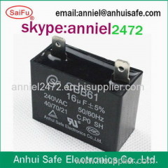 ac capacitor CBB61 square for ceiling fans manufacturer wholesale retail 1uf 2uf 3uf 4uf 5uf 6uf 7uf 8uf 9uf 10uf 12uf