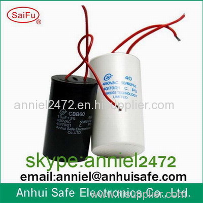 CBB60 ac motor capacitor CBB60 4uf 4.5uf 5uf 5.5uf 6uf