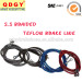 dot approved stainless steel braided brake line kits