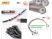 dot approved stainless steel braided brake line kits