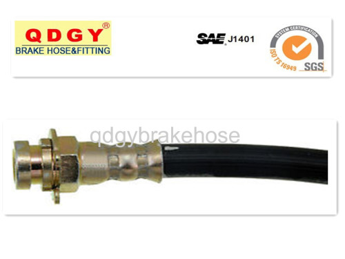 Flexible 1/8 size brake hose assembly SAE J1401 standard