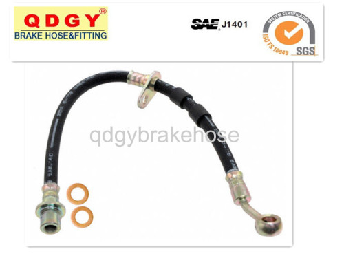 Flexible 1/8 size brake hose assembly SAE J1401 standard