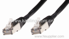 SFTP double shielded 4 pairs Cat6 Patch Cord