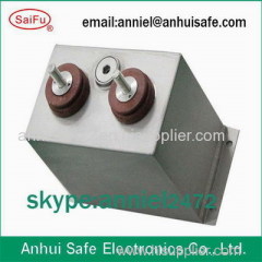 Oil filling dc capacitor high frequency switching power supply filter absorption blocking resonant