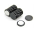 Powerful bonded ferrite disc multipolar magnet