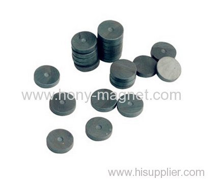 Epoxy coating round strong ferrite magnet