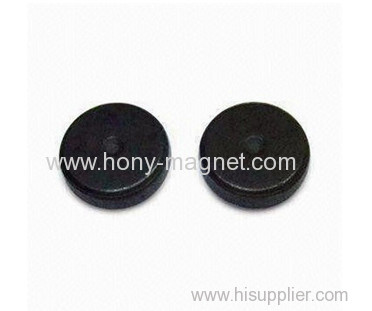 Thin small ferrite round generator magnetic