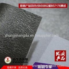PVC FR leather for handbag