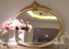 Classical wooden mirror decorat mirror dressing mirror wall mirror