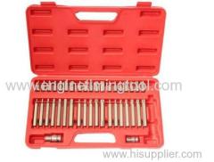 40Pc Torx Star Spline Hex Socket Bit