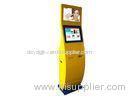 High Precision 15" 22" Interactive LCD Touch Screen Kiosk / Four Core LCD Digital Signage