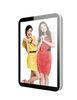 15&quot; 17&quot; 42&quot; Vertical Stand Alone LCD Display Advertising Aluminium Frame , PAL NTSC